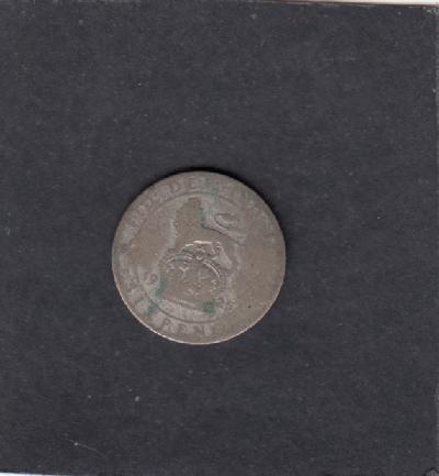 Beschrijving: 6 Pence  GEORGIUS V